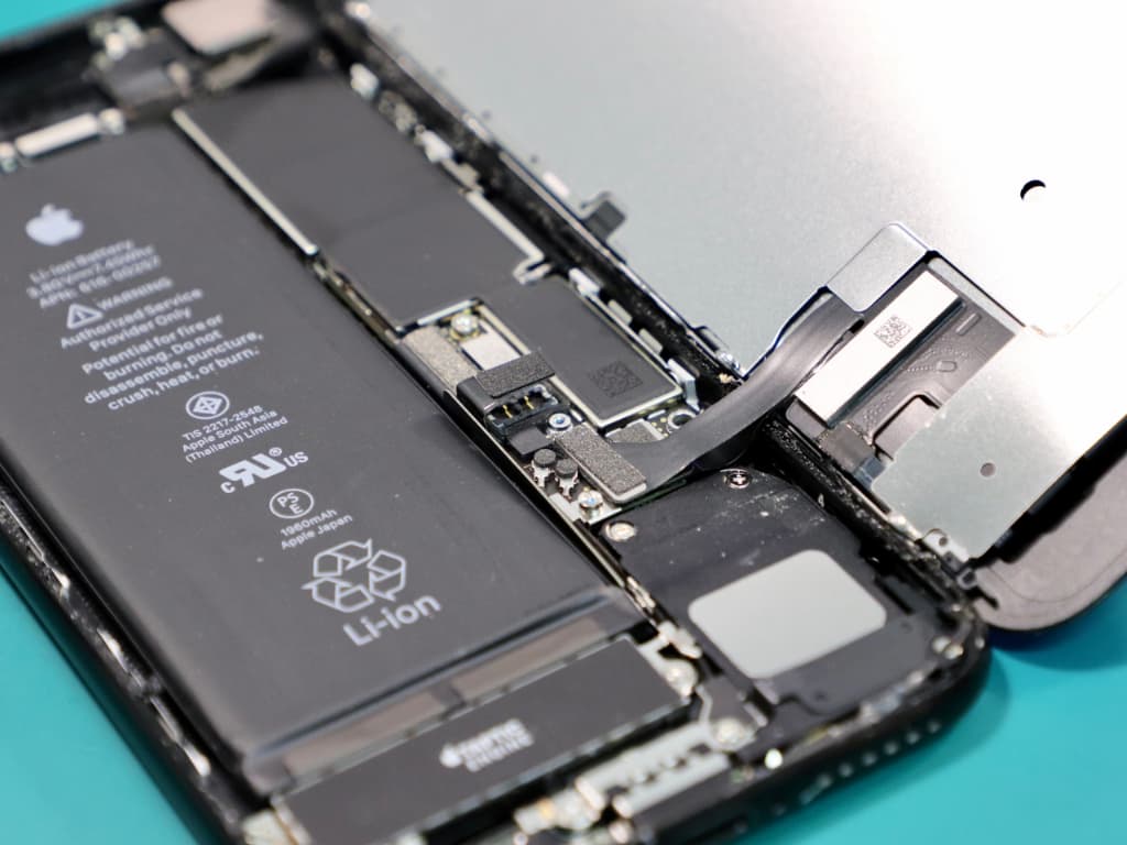 Baterie odpojení iPhone 7